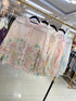 Flower Embroidery Lace Collar Shirts